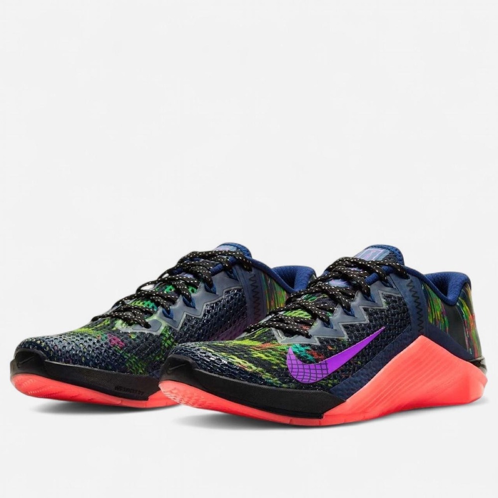 Women Shoes Nike Metcon 6 AMP Training  Blue Void Size 8.5
